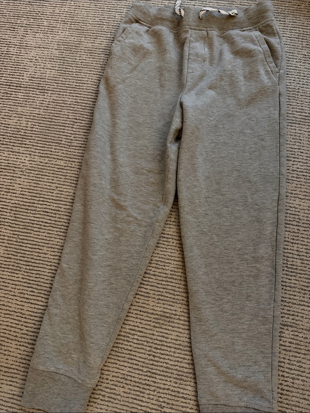 Crewcut boy’s xl (12/14)Gray Drawstring Sweatpants -